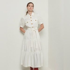 DESIGNER DEREK LAM BUFFY DRESS NWT